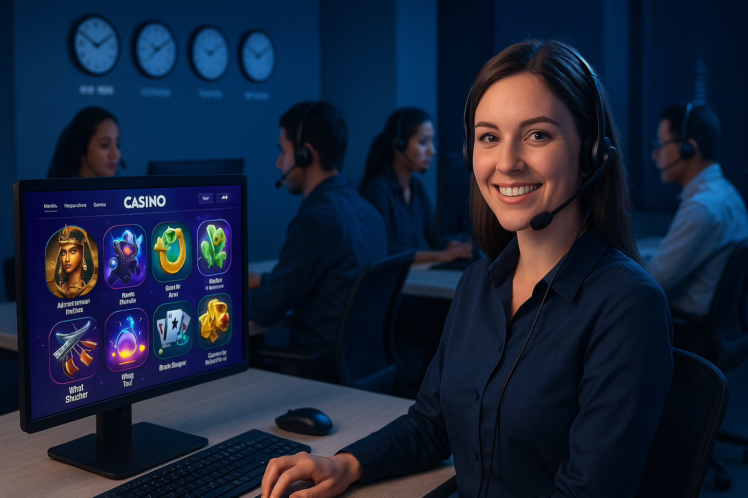 24/7 Kundensupport in Online Casinos