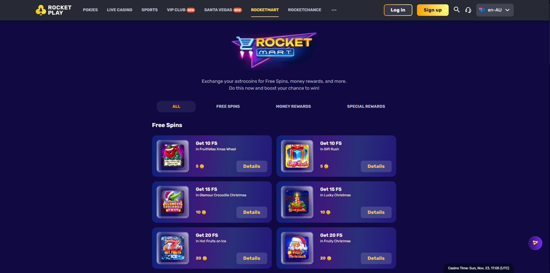 RocketPlay RocketMart Shop